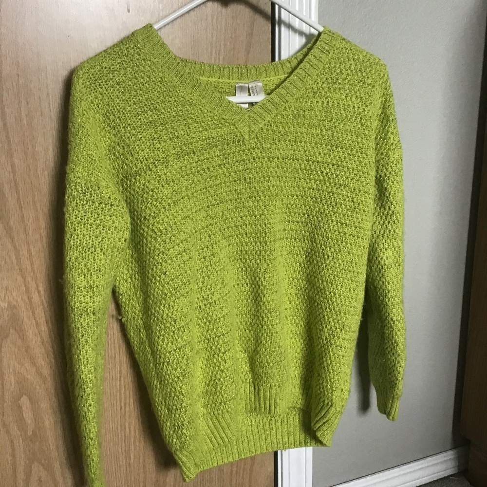 Lime Green Sweater